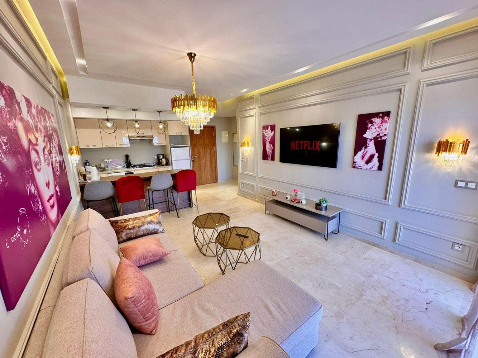 Appartement Luxueux Avec Piscine 10 Minutes Du Centre Ville Marrákes Kültér fotó